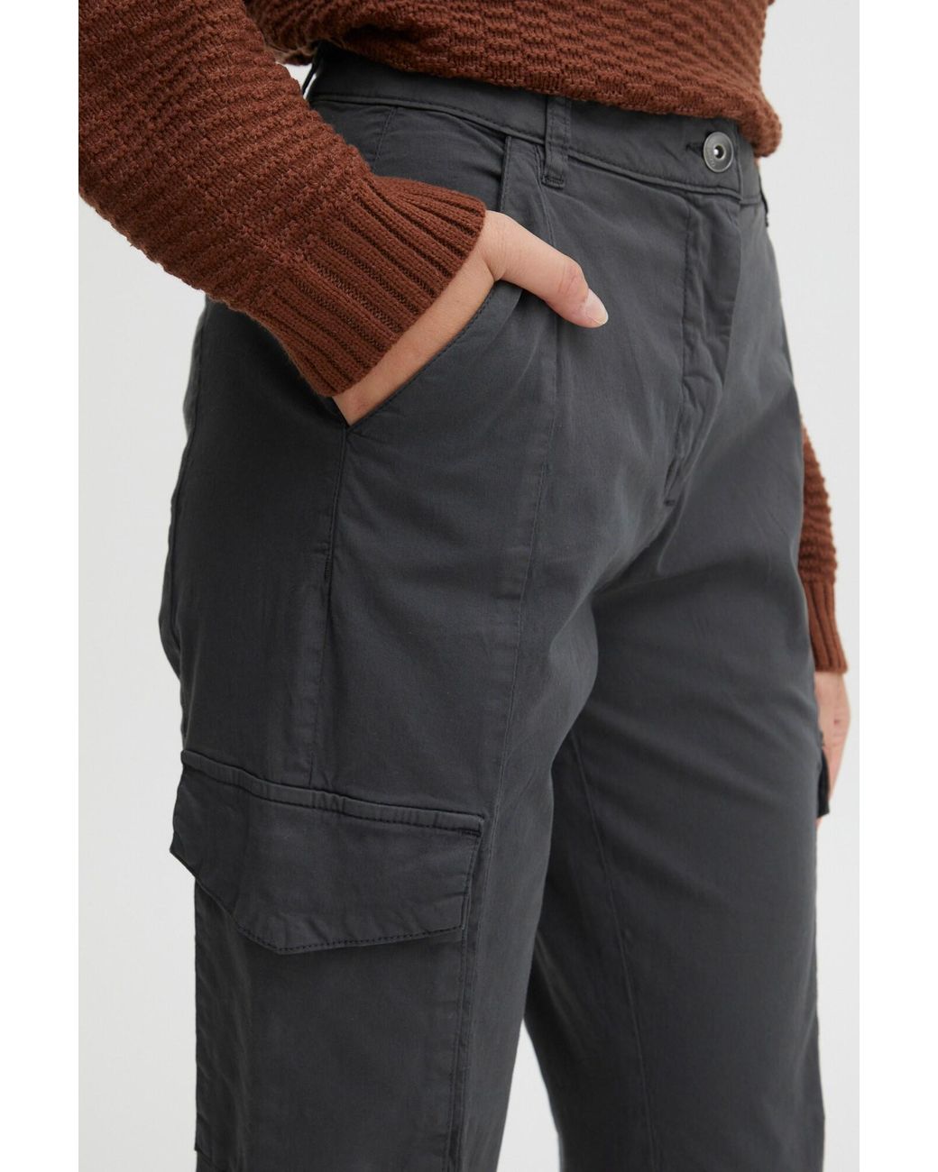 Oxmo Black Cargohose