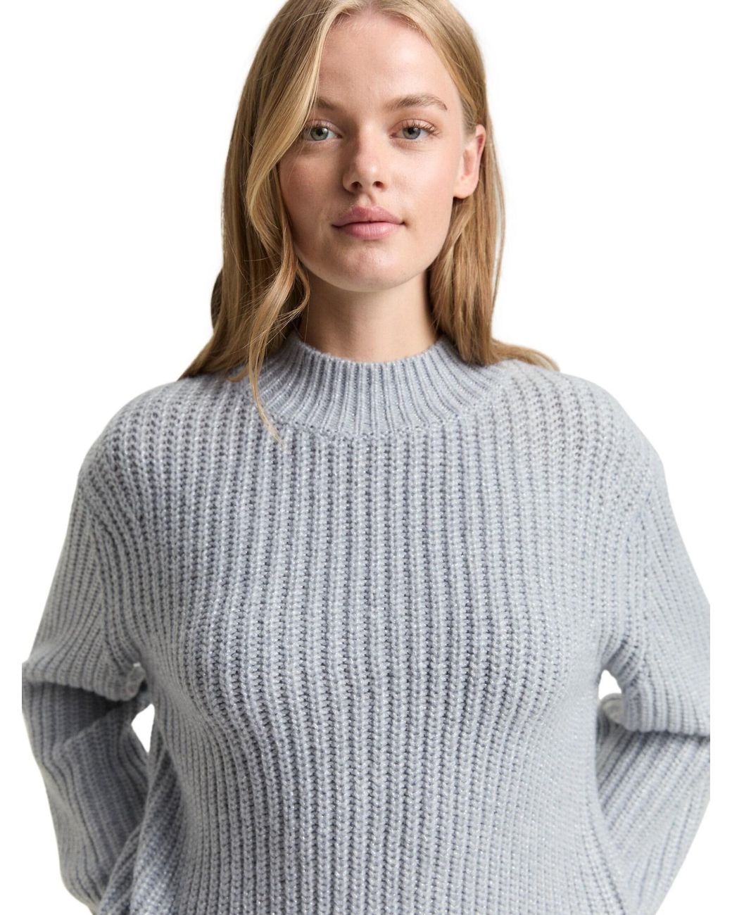 Tom Tailor White Pullover