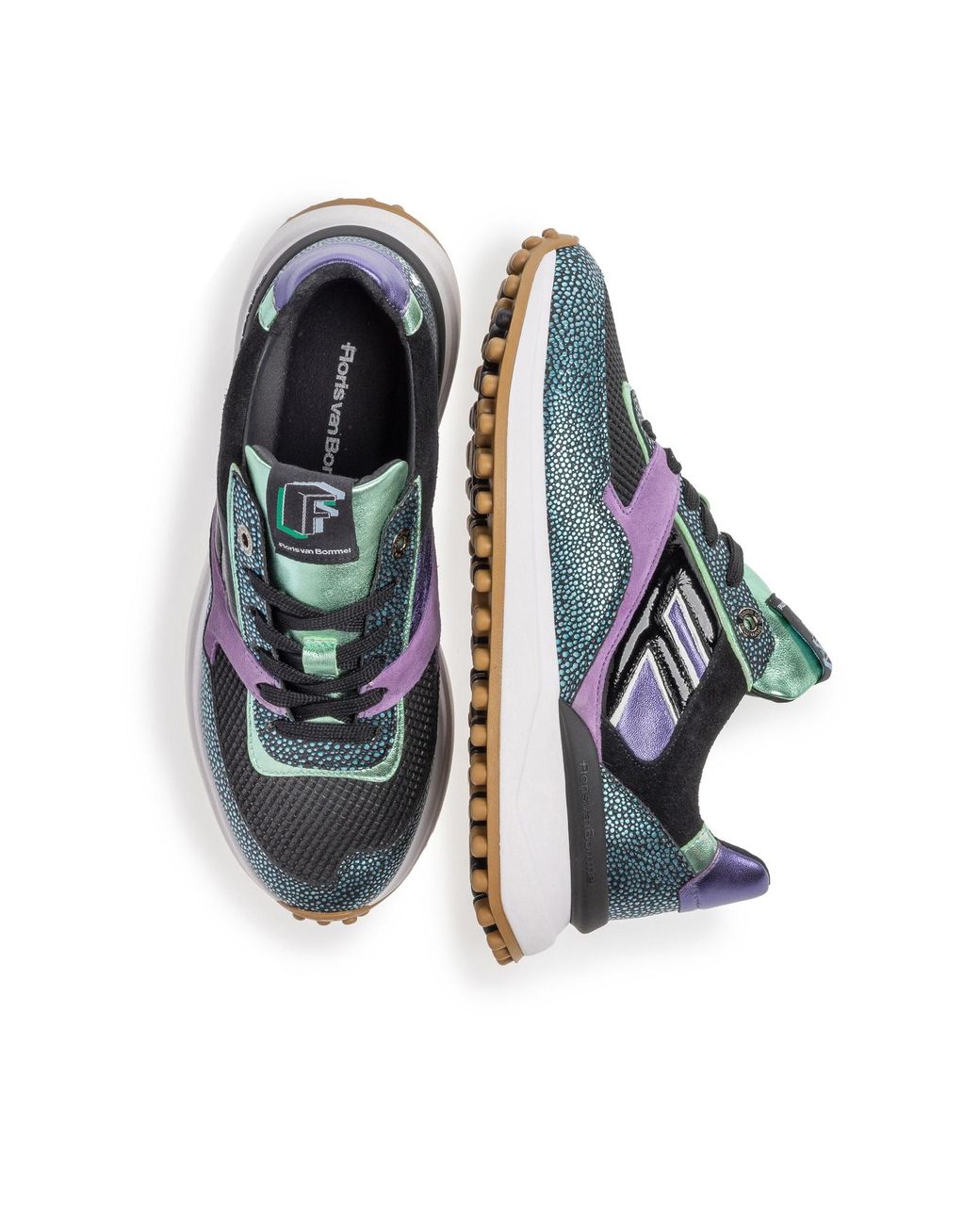 Floris Van Bommel Blue Sneaker Noppi 36