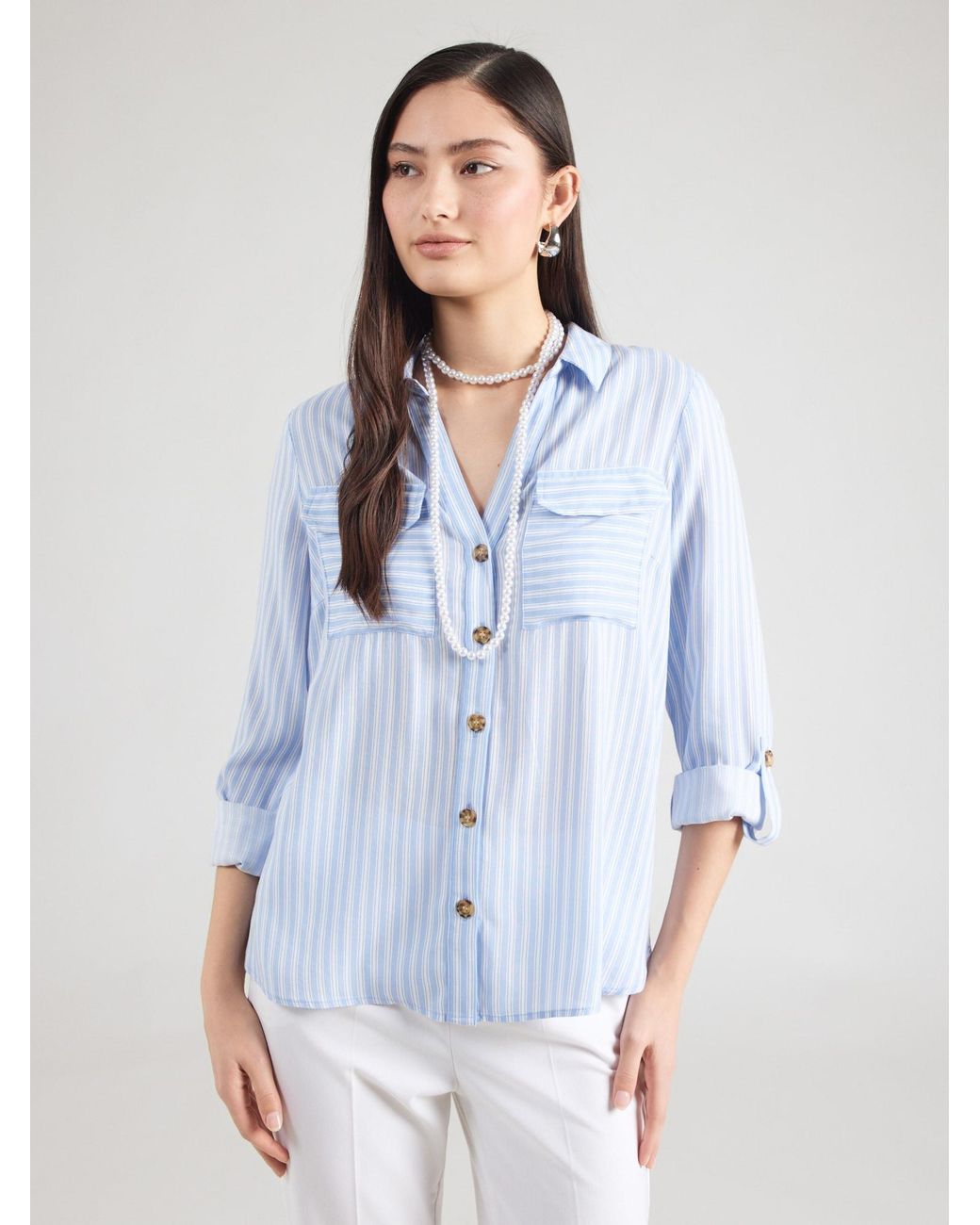 Vero Moda Blue Bluse Vmbumpy