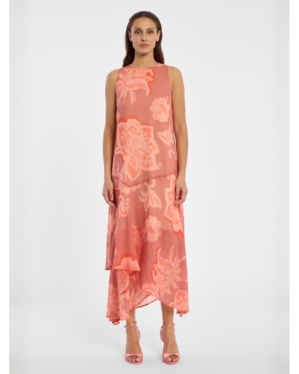 Ana Alcazar Red Kleid Deela