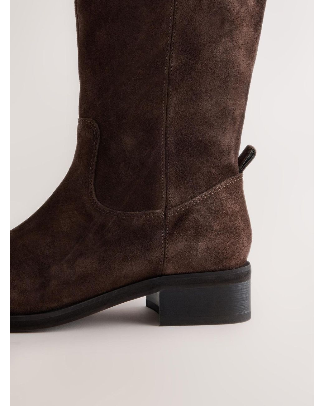 Next Brown Stiefel