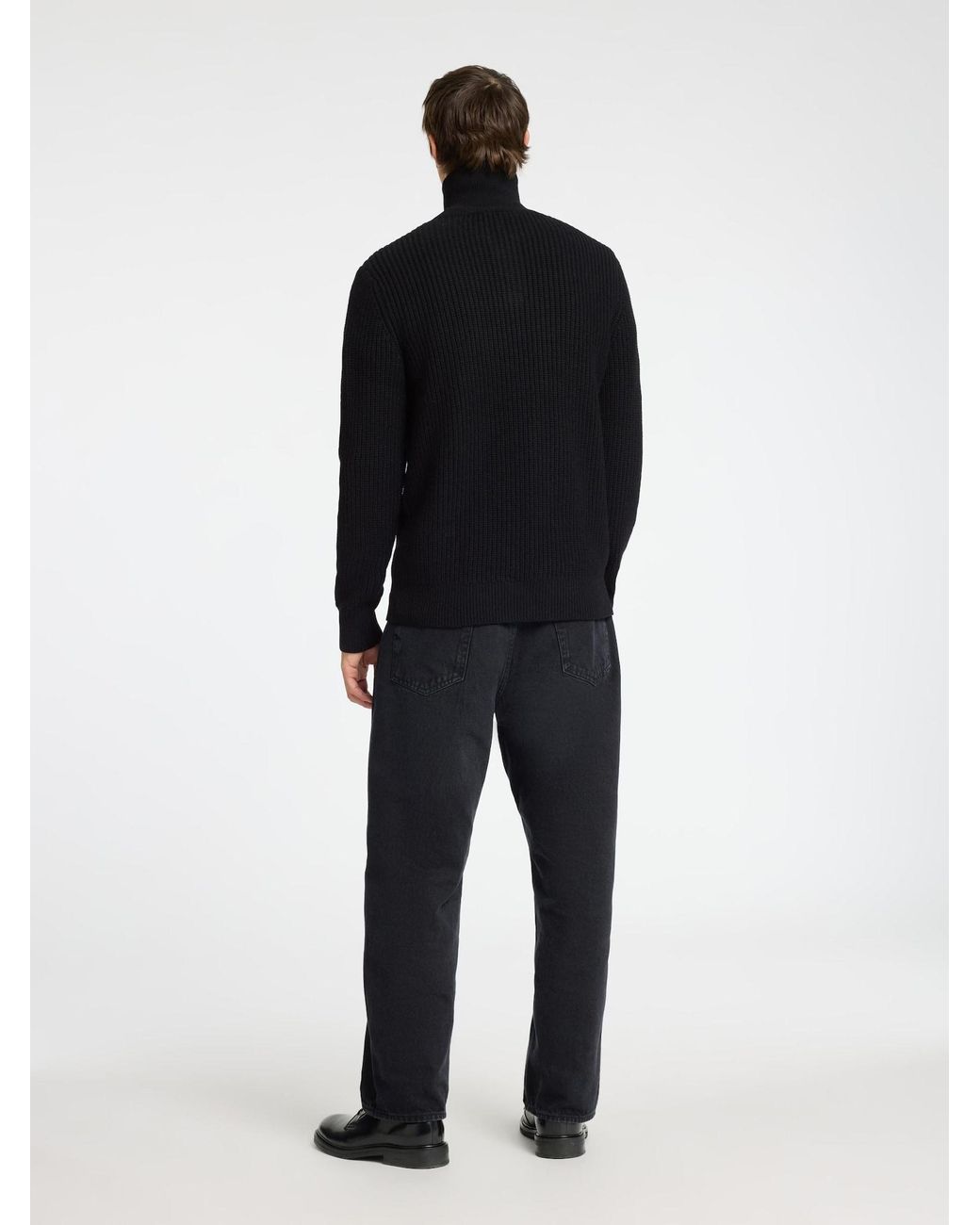 SELECTED Pullover Slhland in Black für Herren