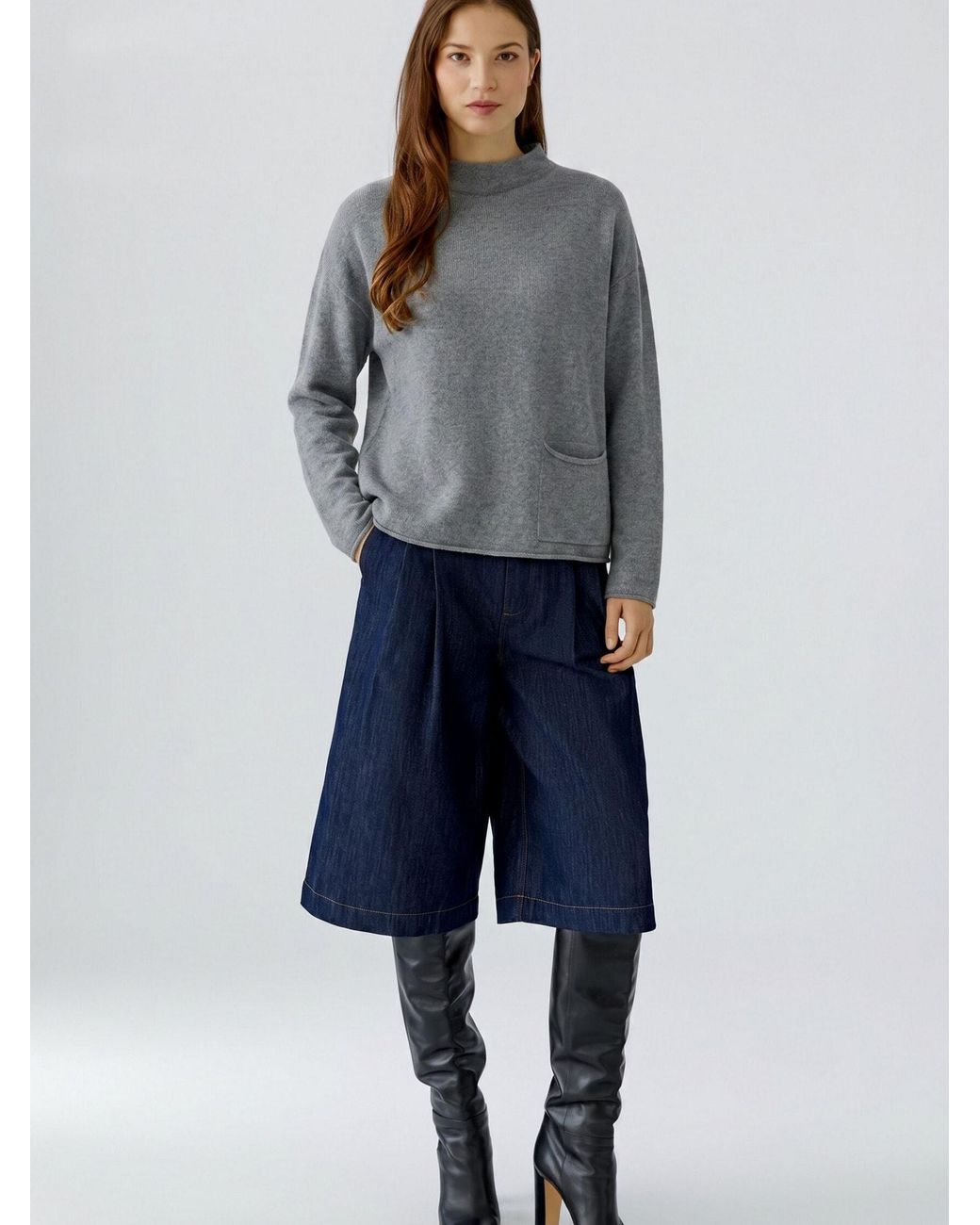 Ouí Gray Pullover