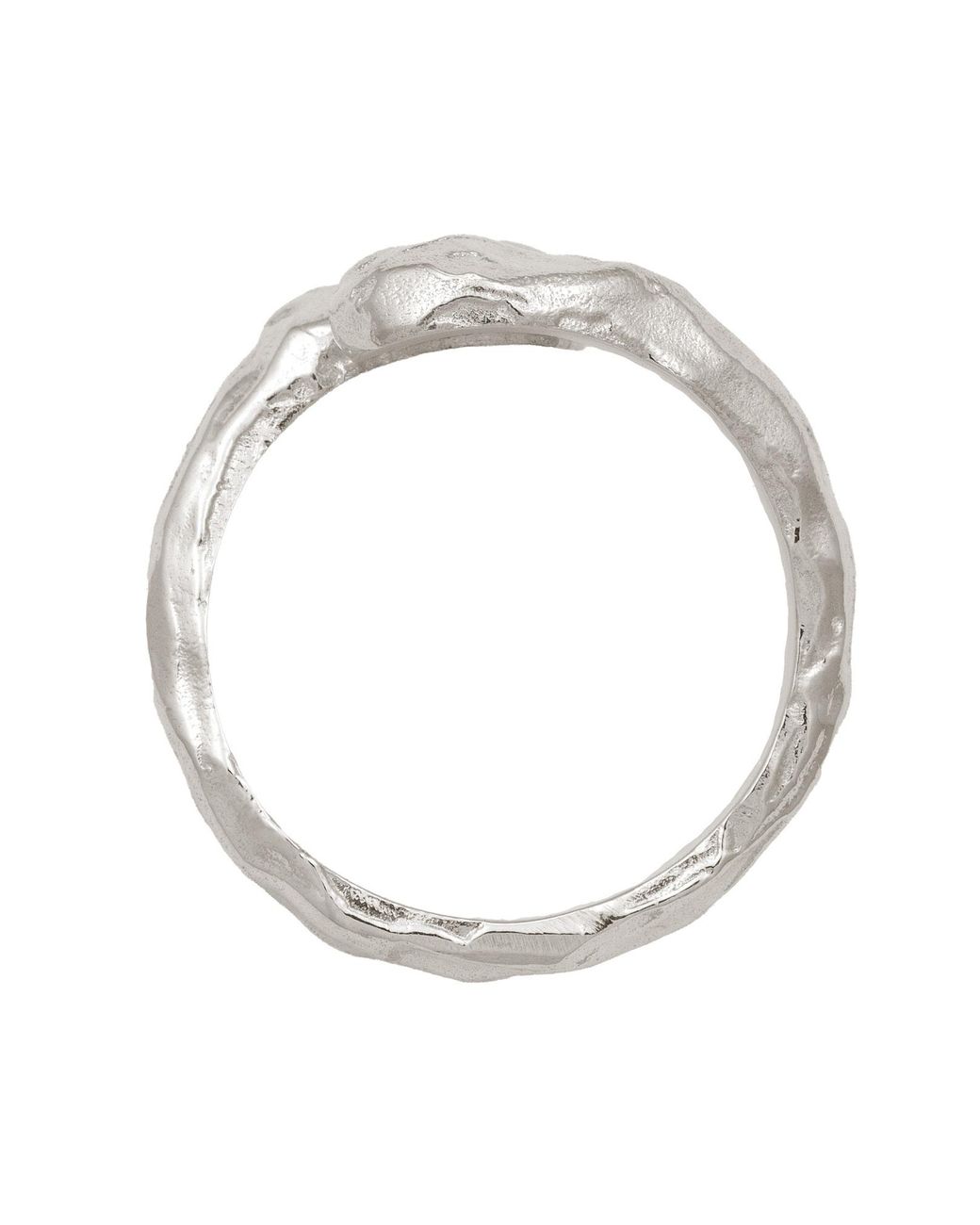 Kuzzoi Ring in White für Herren