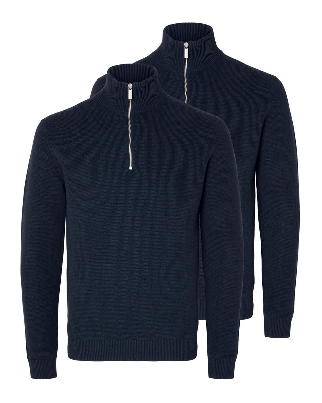 SELECTED Pullover Dane in Blue für Herren