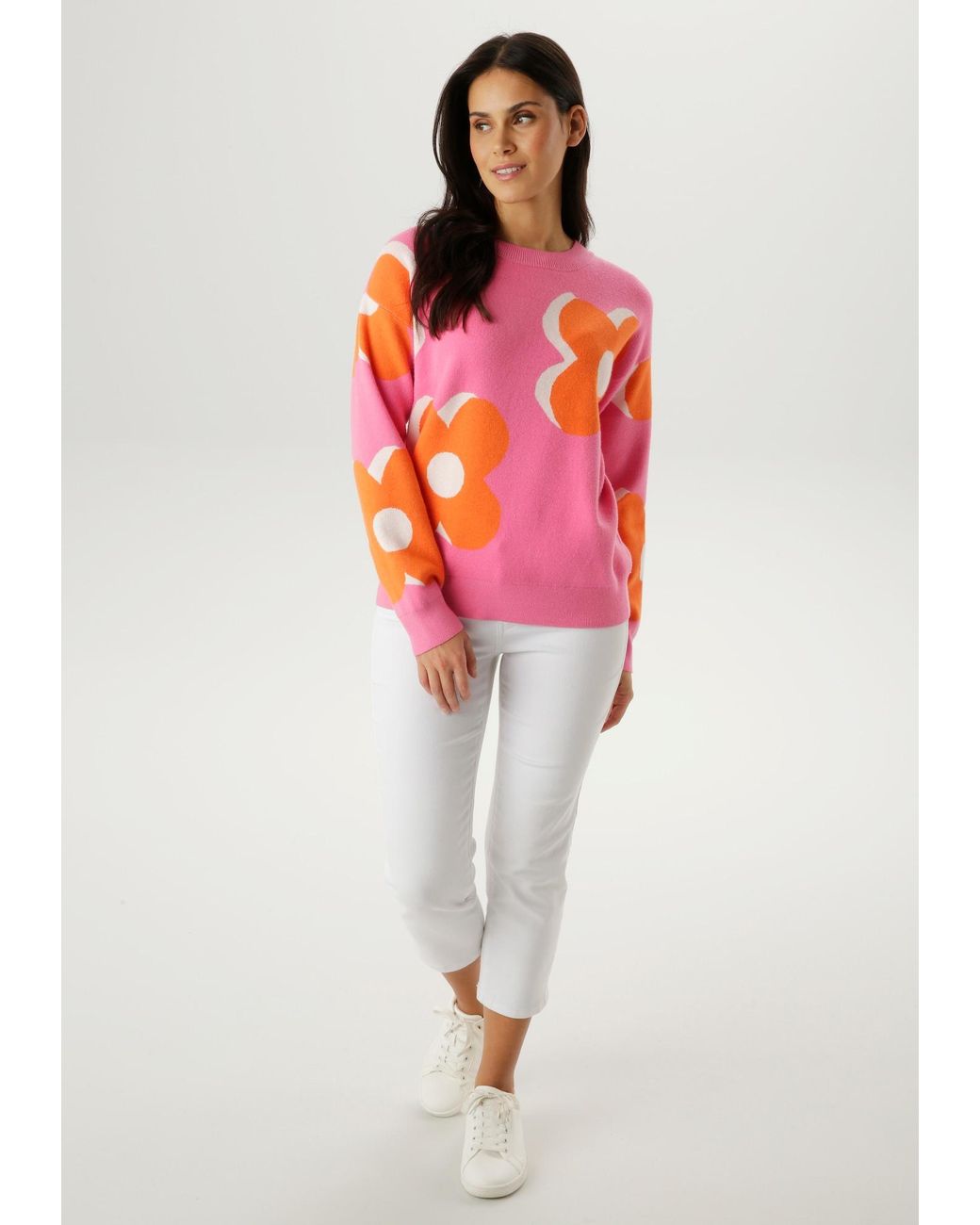 Aniston SELECTED Pink Pullover