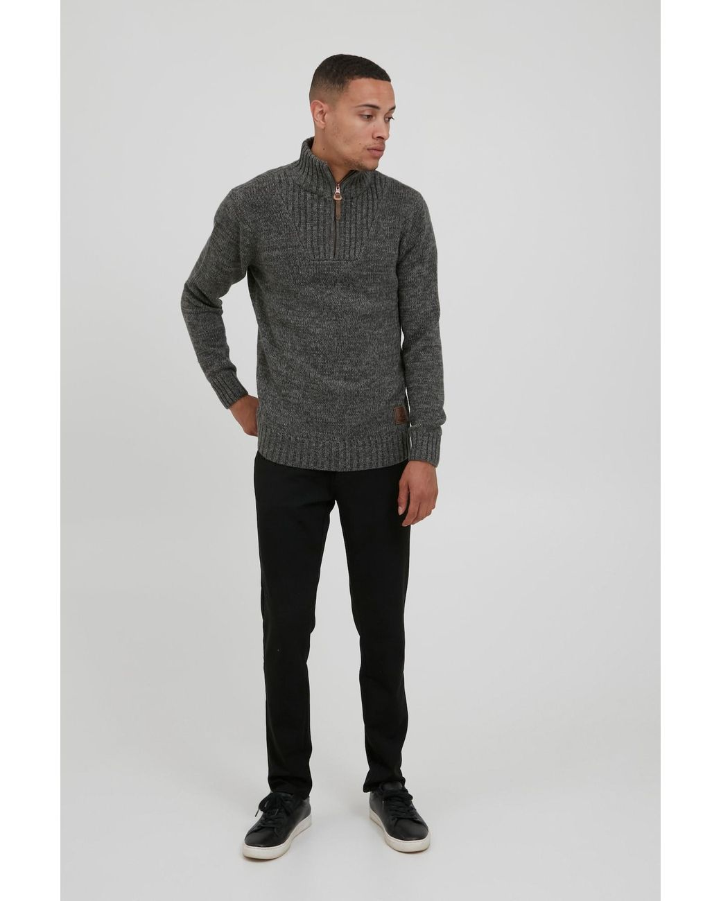 Solid Pullover Philostrate in Gray für Herren