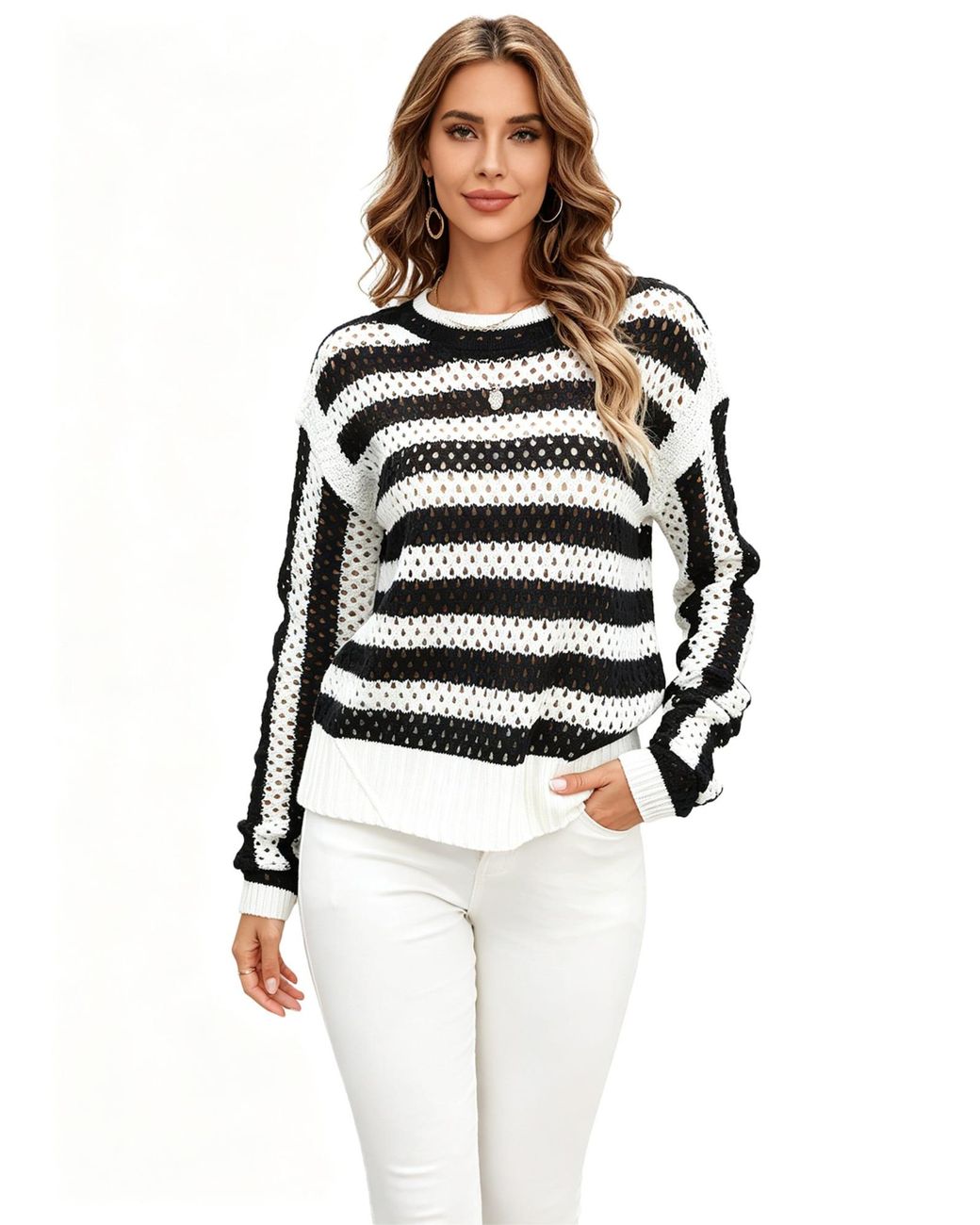 KoJooin White Pullover
