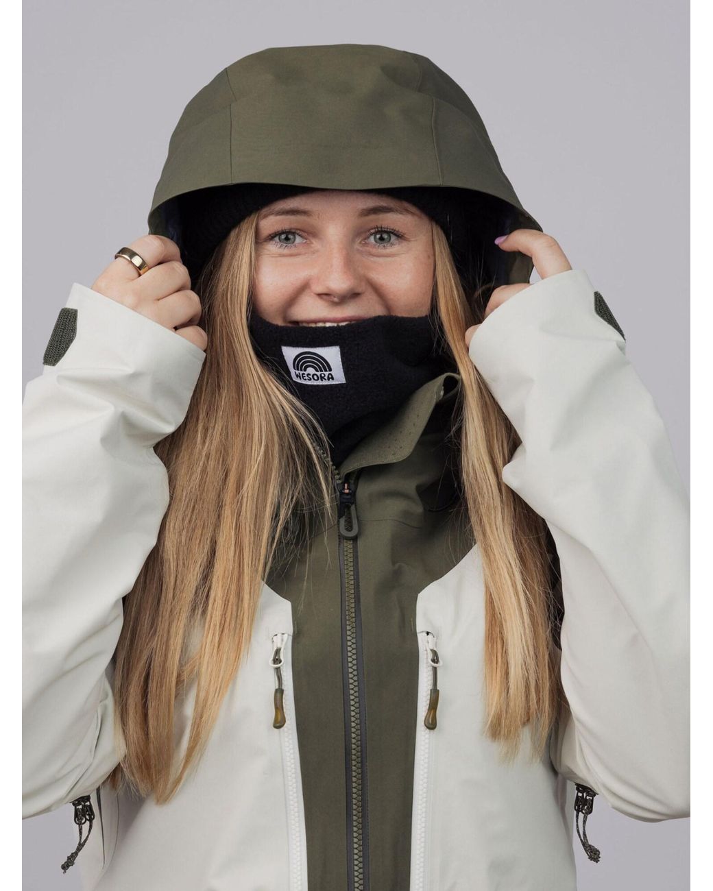 WESORA GmbH Black Schlauchschal Fleece Neckwarmer