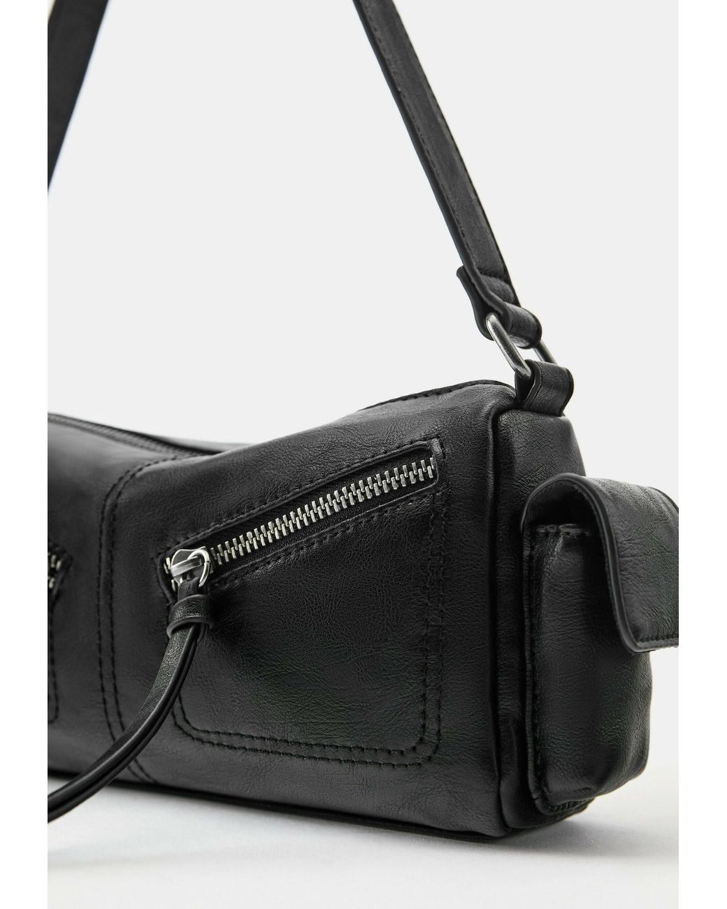 Pull&Bear Black Schultertasche