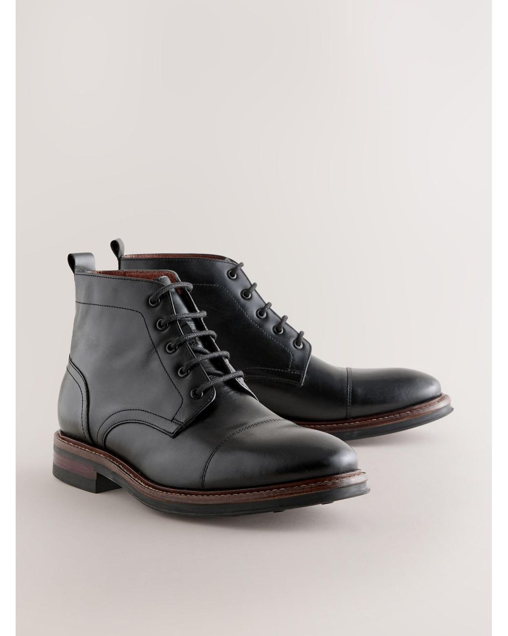 Next Schnürboots in Black für Herren
