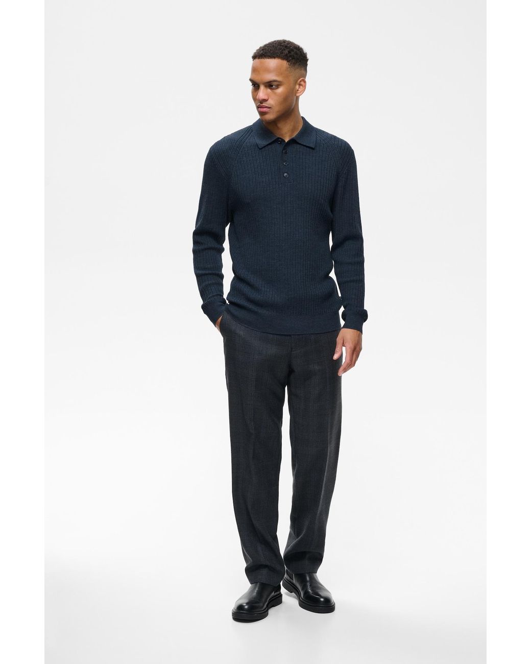 Matíníque Pullover Makerone in Blue für Herren