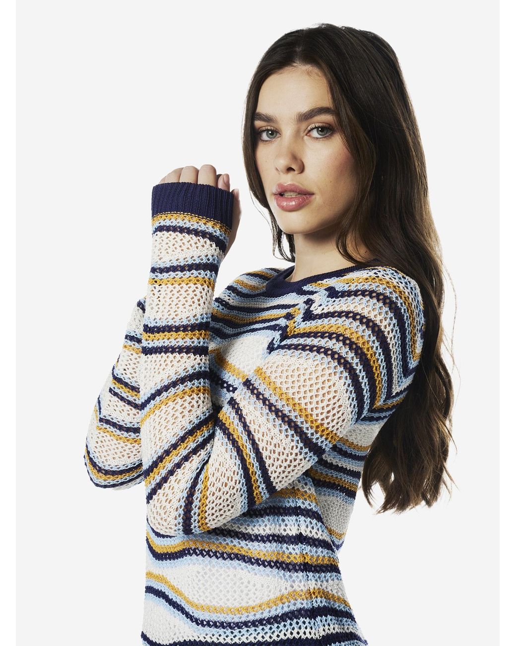 Koröshi Blue Pullover