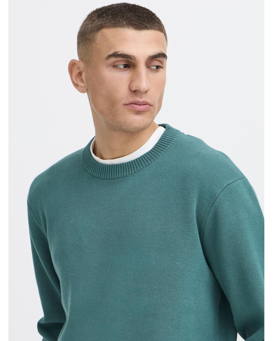 Solid Strickpullover Sdryker in Green für Herren
