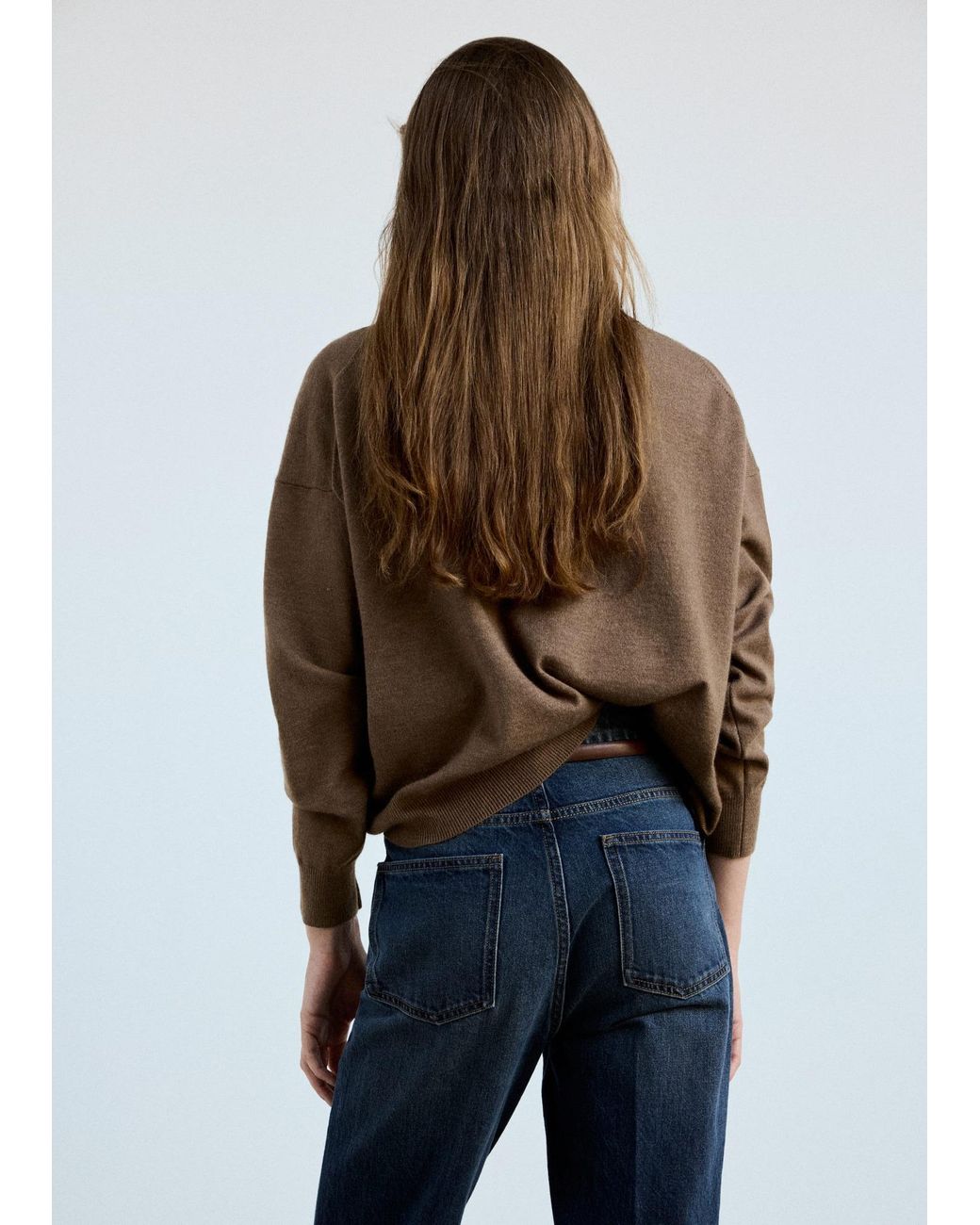 Mango Brown Pullover Nekkon