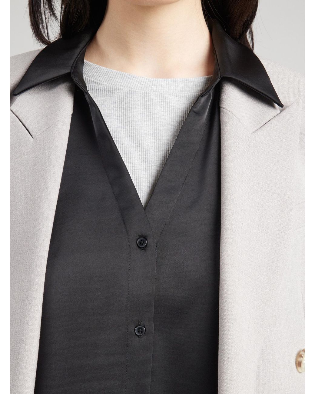 Object Black Bluse Objchilli