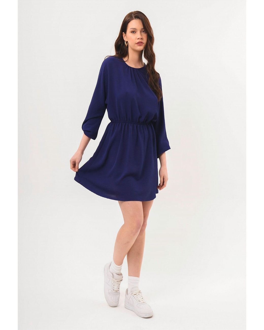 FRESHLIONS Blue Minikleid Beth