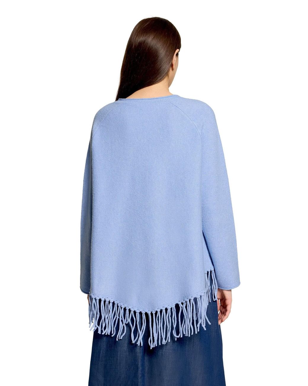 Cartoon Blue Pullover