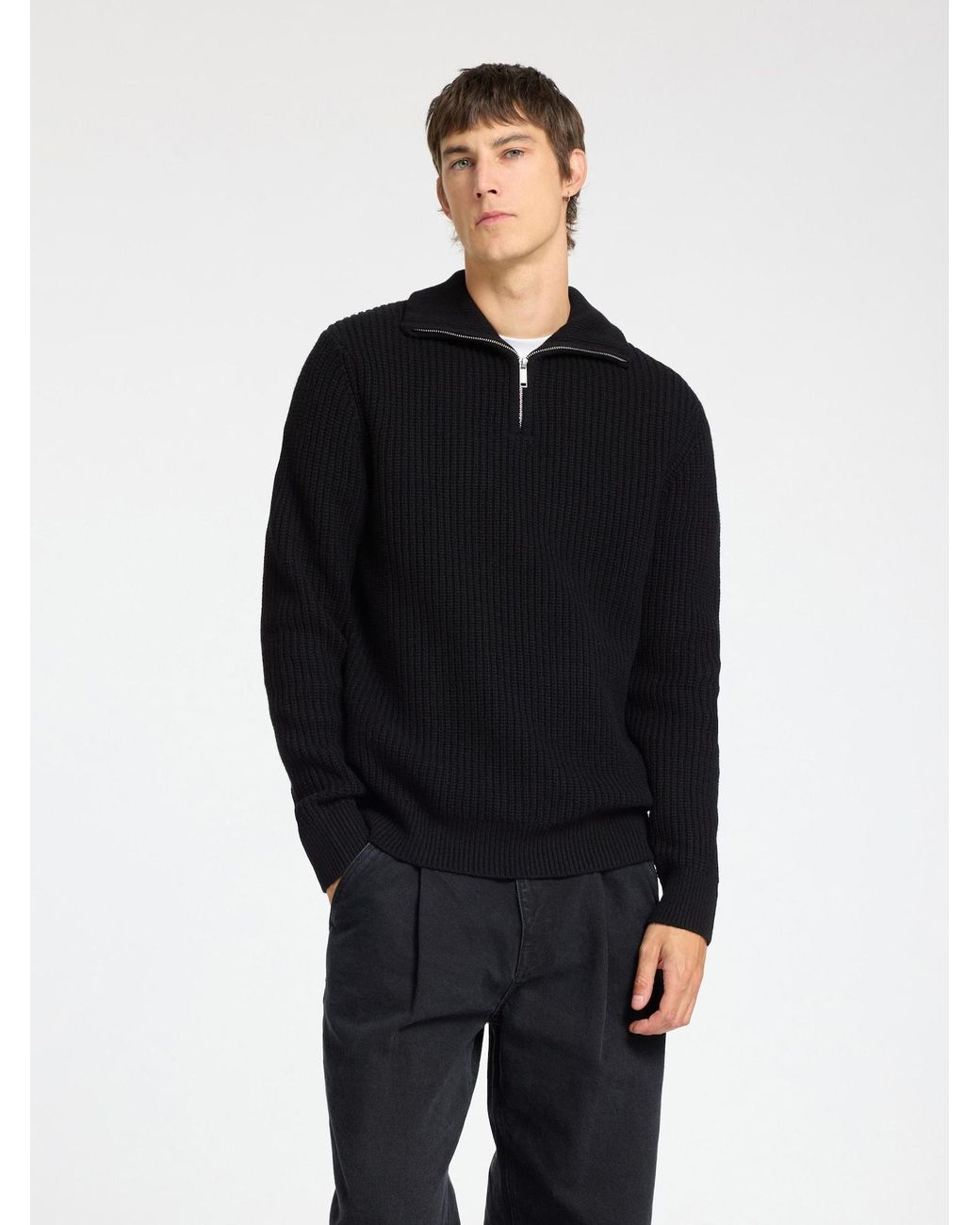 SELECTED Pullover Slhland in Black für Herren