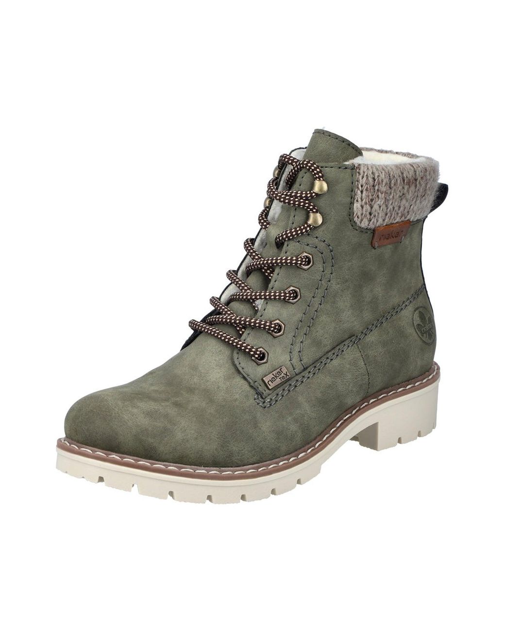 Rieker Green Schnürstiefelette