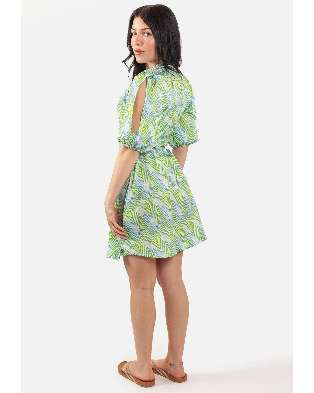 FRESHLIONS Green Kleid Sunny
