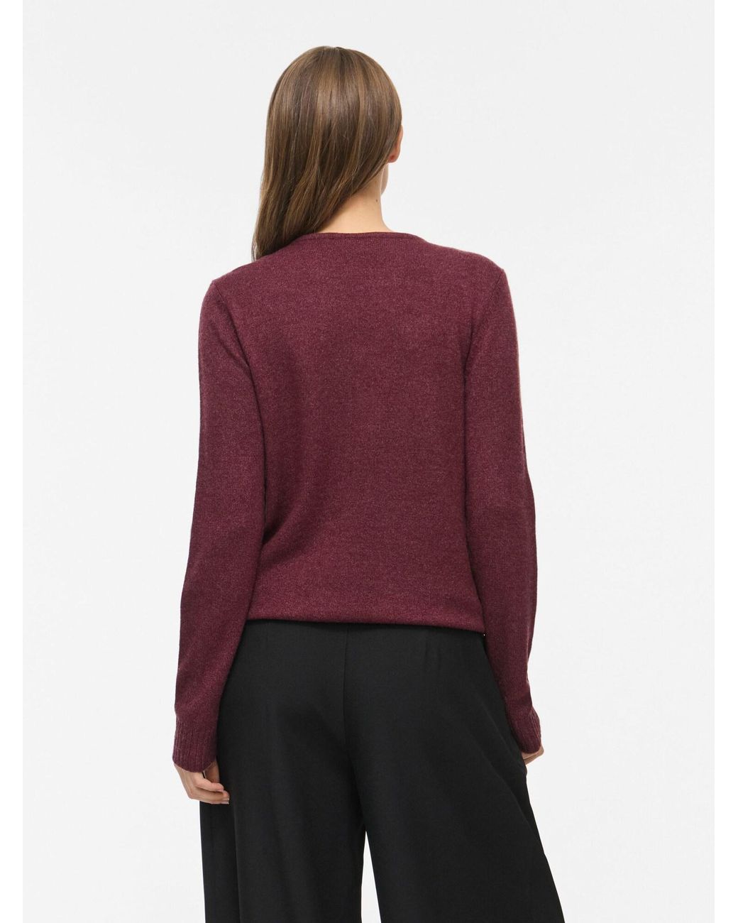 Vila Red Pullover Viril