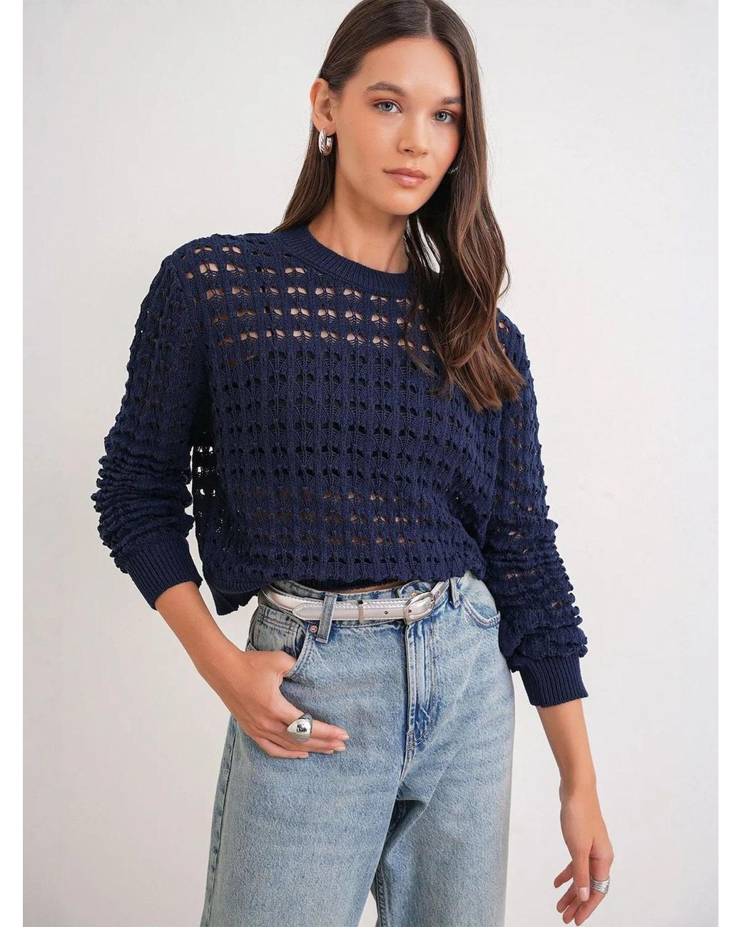 MixRay Blue Pullover Pullover