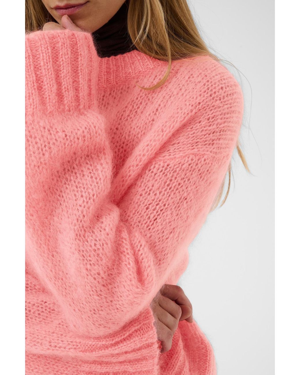 Part Two Pink Pullover Sille