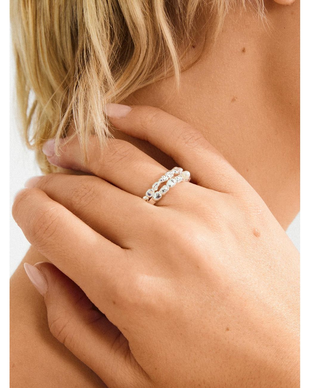 Pilgrim Metallic Ring Shift