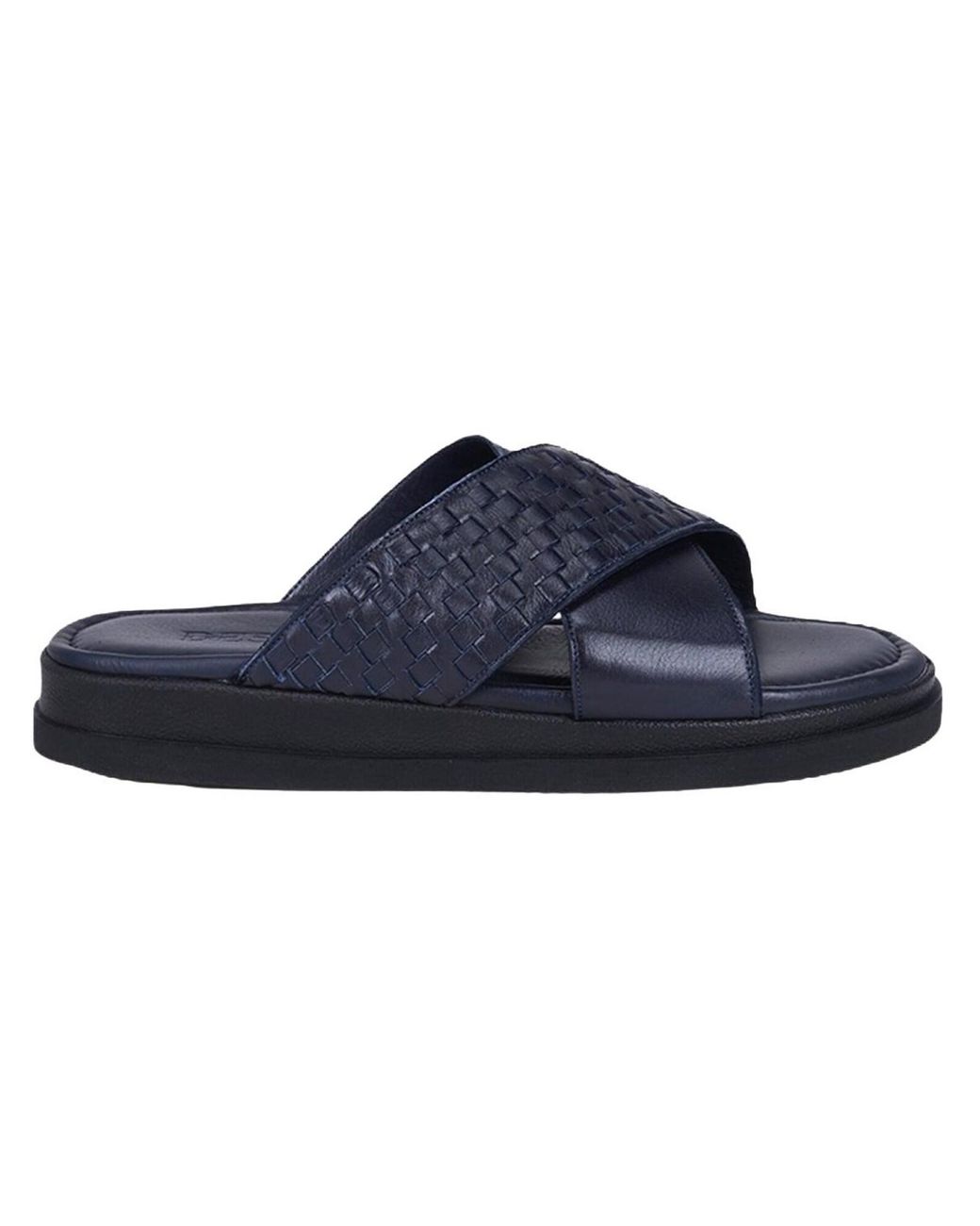 Desa Pantolette Folien in Blue für Herren