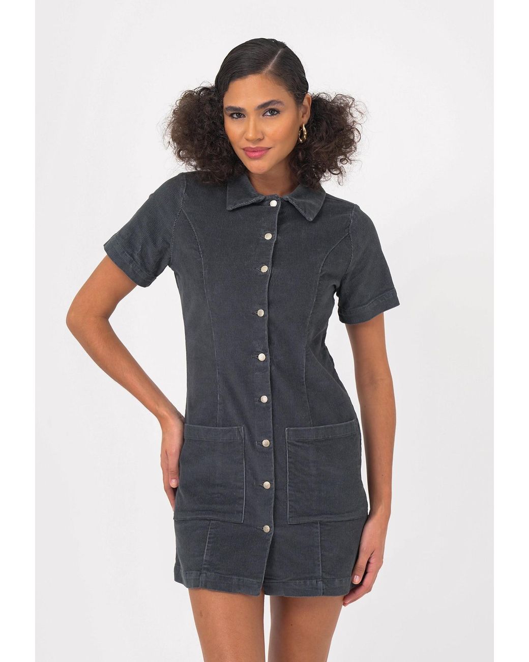 FRESHLIONS Black Blusenkleid Delilah