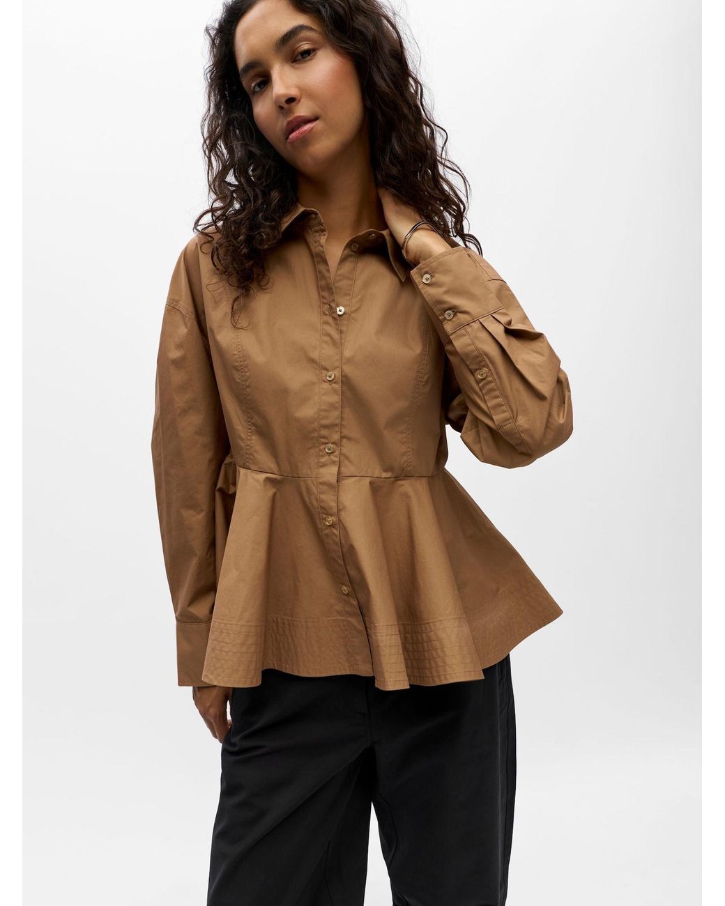 Object Brown Bluse Objkenny