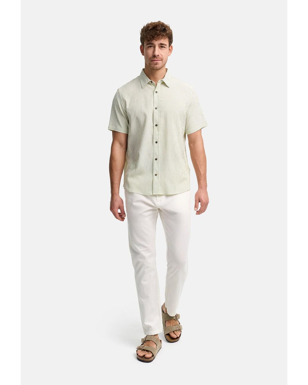 INDICODE Hemd Bimler in White für Herren