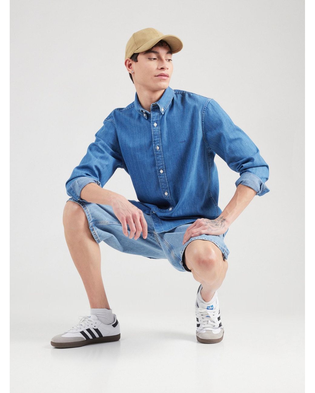 Levi's Levis Hemd Authentic in Blue für Herren