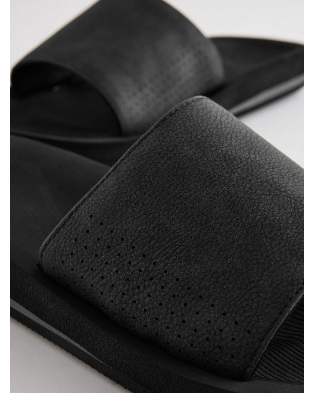 Next Pantolette Motion Flex in Black für Herren