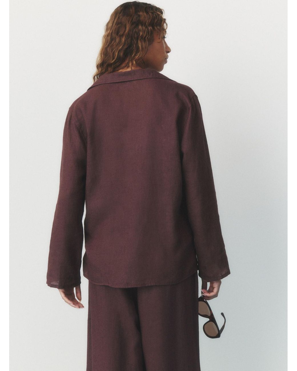 Self Brown Bluse