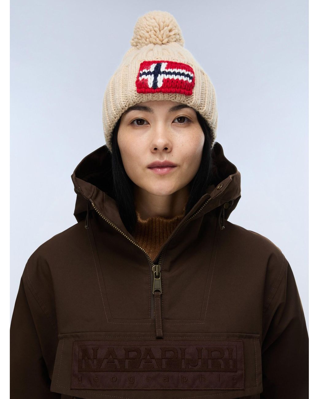 Napapijri Mütze Semiury 5 in White für Herren
