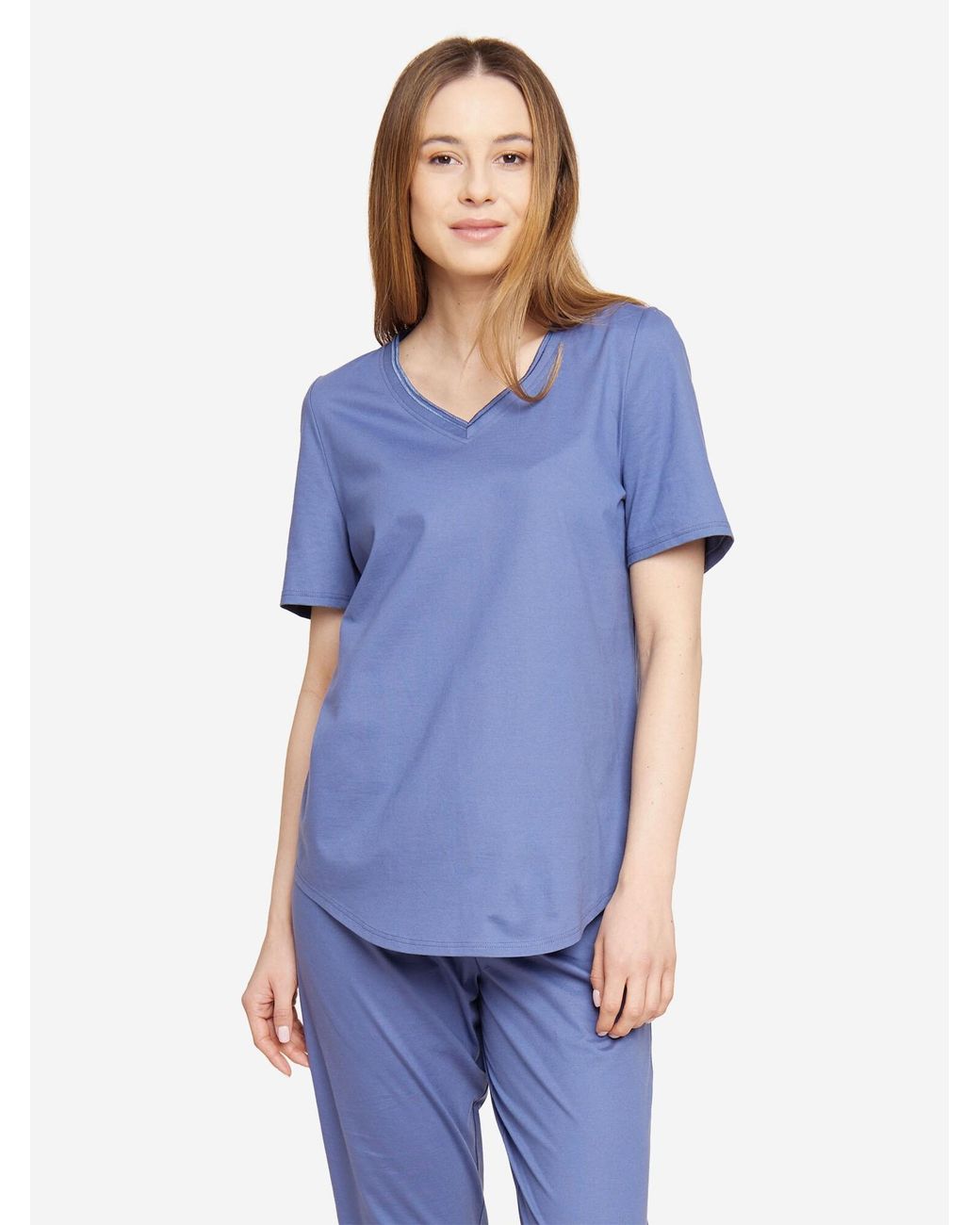 RÖSCH Blue Pyjamaoberteil Basic