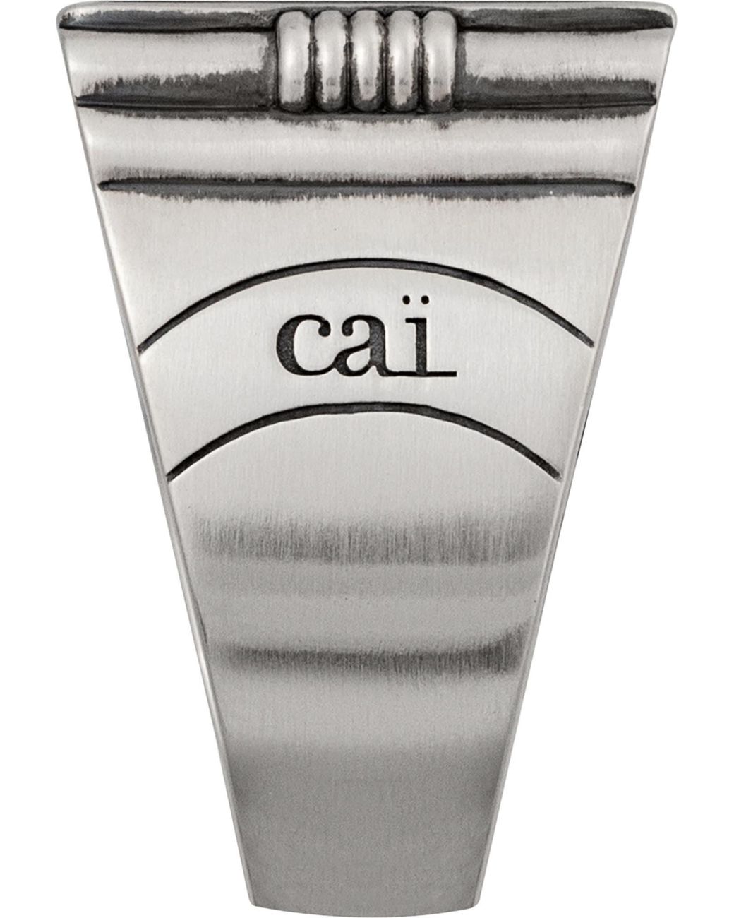 Caï Ca Ring in Metallic für Herren