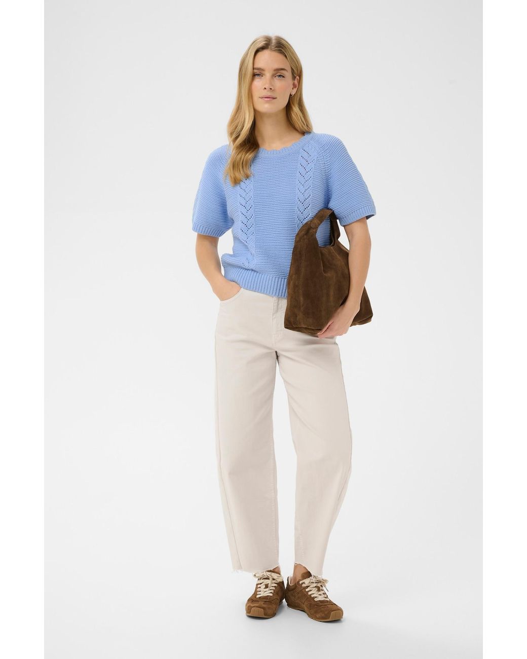 Part Two Blue Pullover