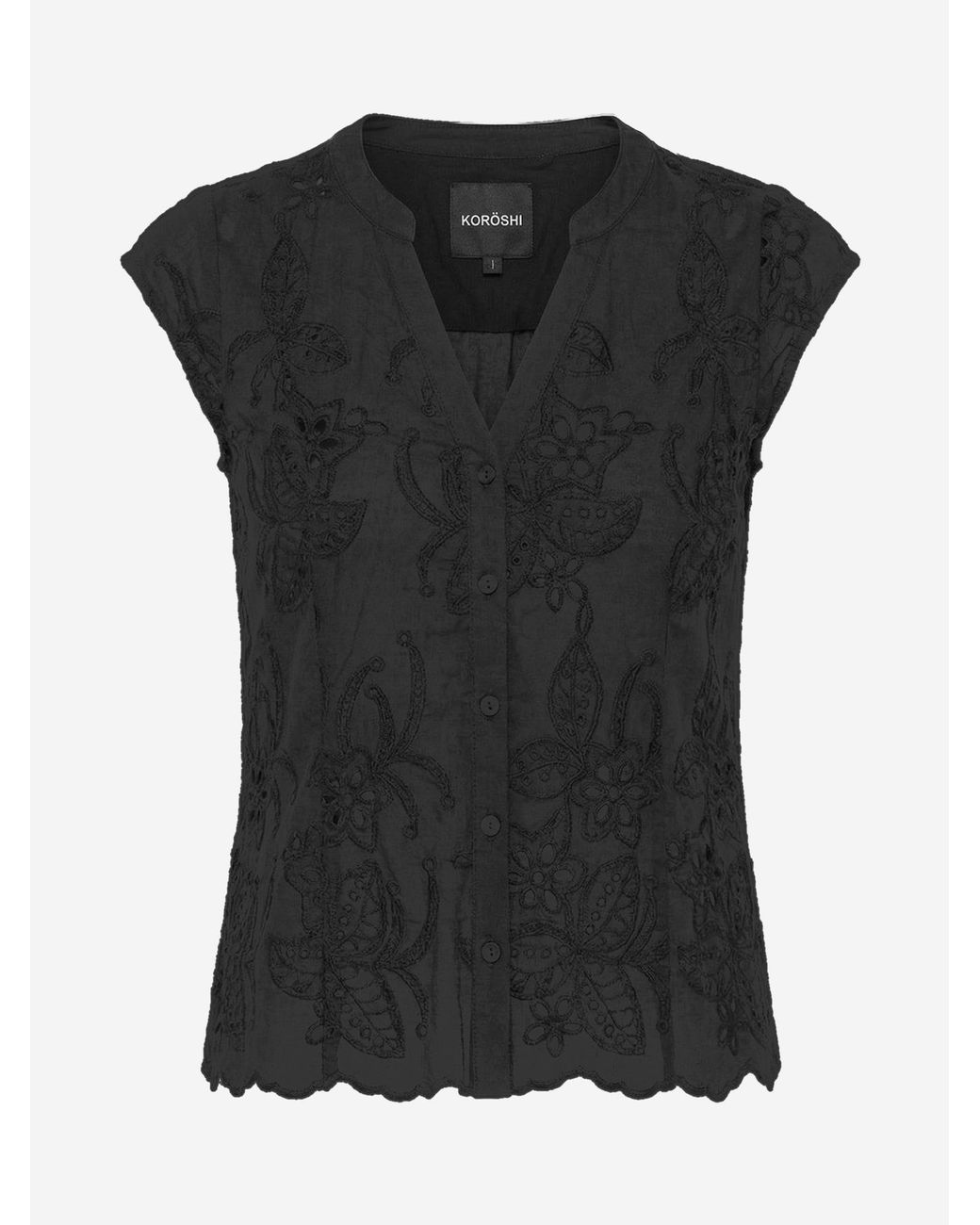 Koröshi Black Bluse
