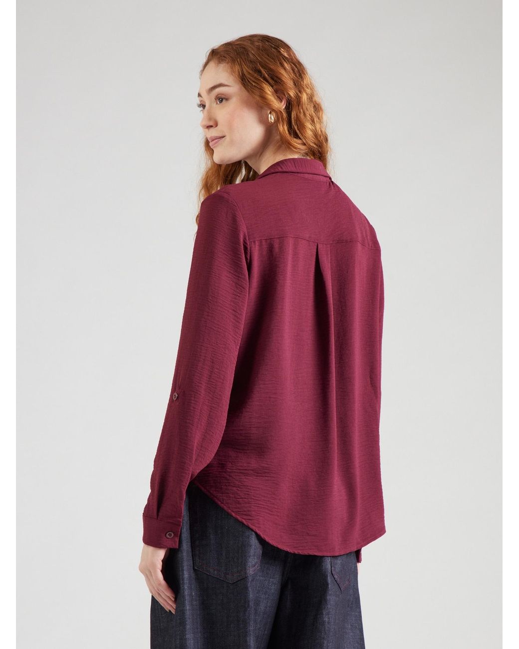 QS Purple Bluse