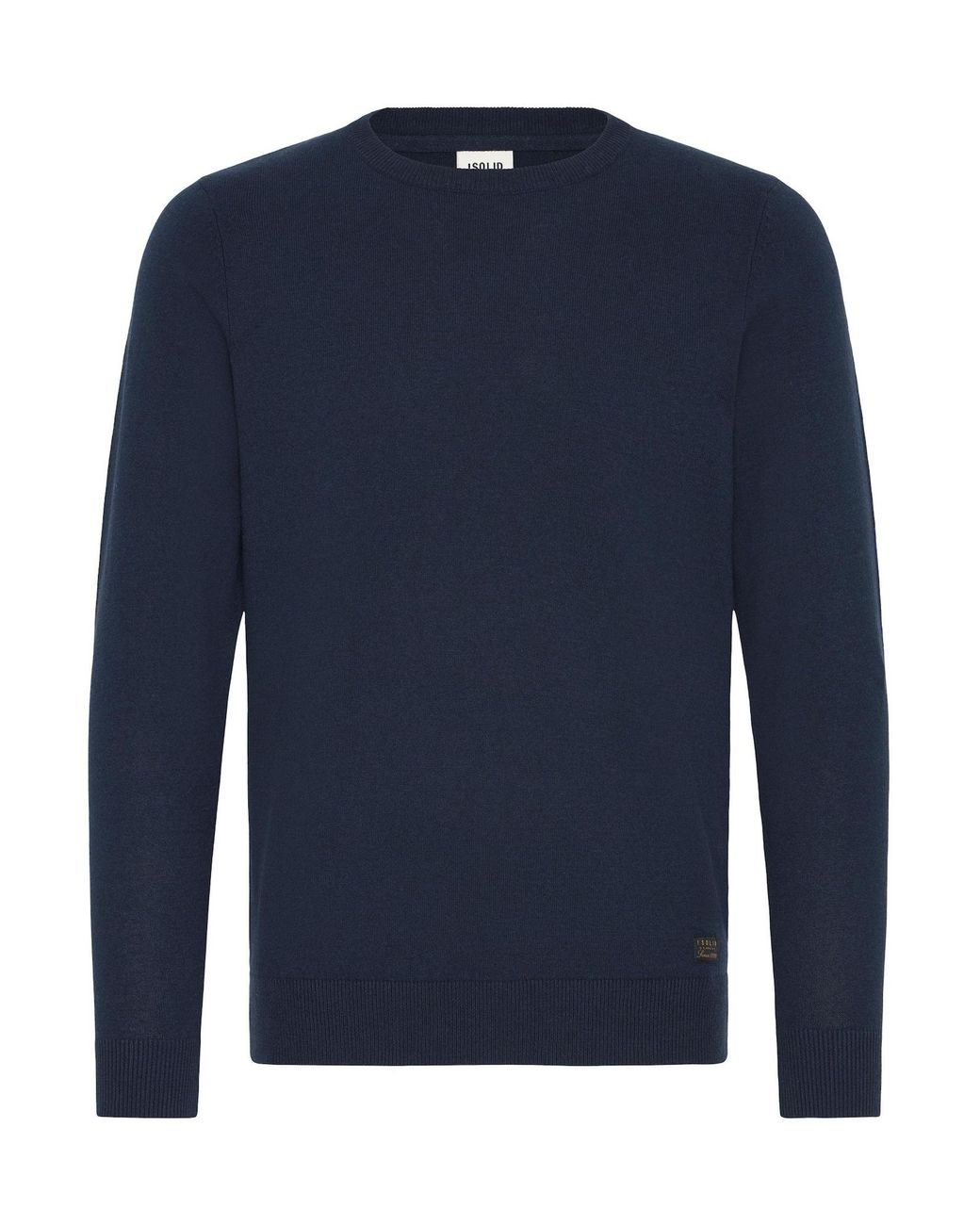 Solid Strickpullover Sdakant in Blue für Herren