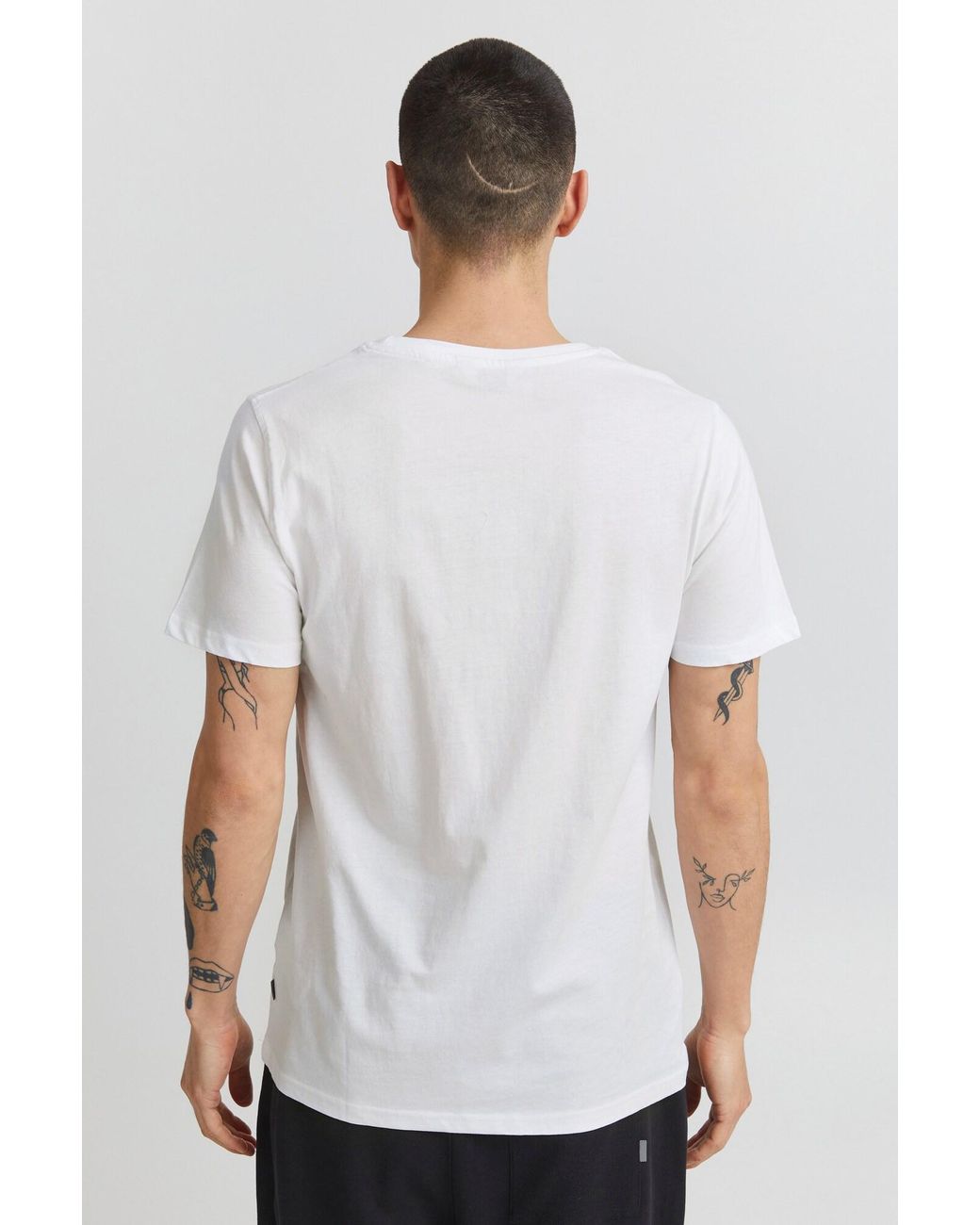 Solid Shirt Bryce in White für Herren