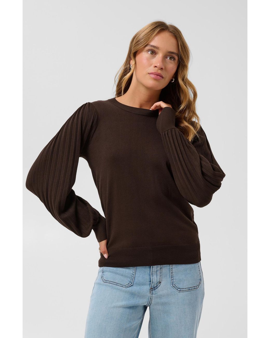 Kaffe Black Pullover Kalone