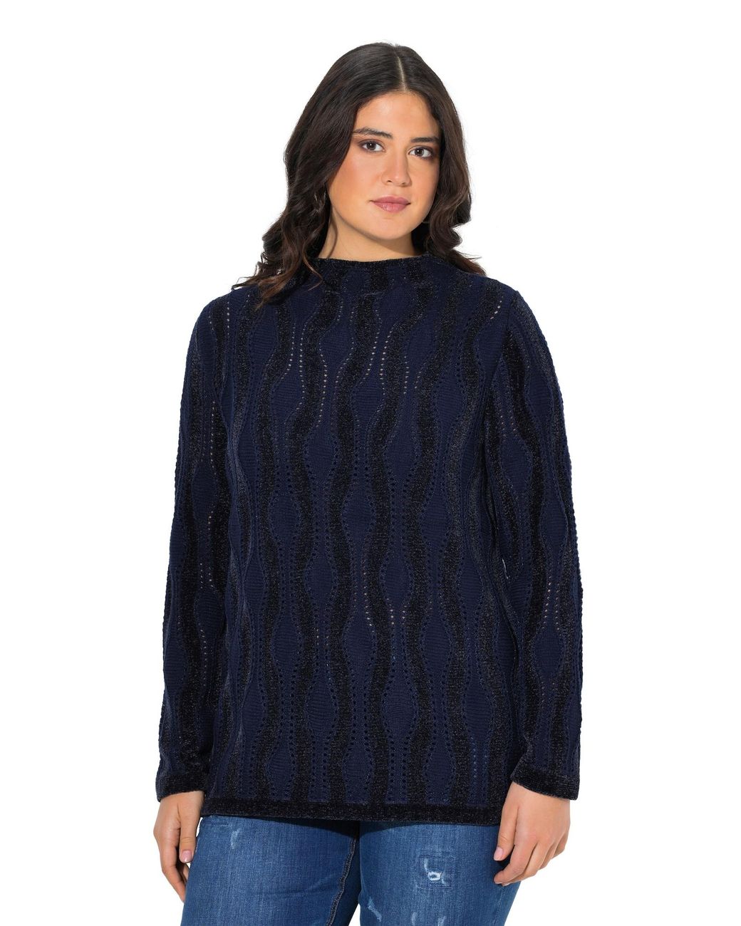 Ulla Popken Blue Pullover