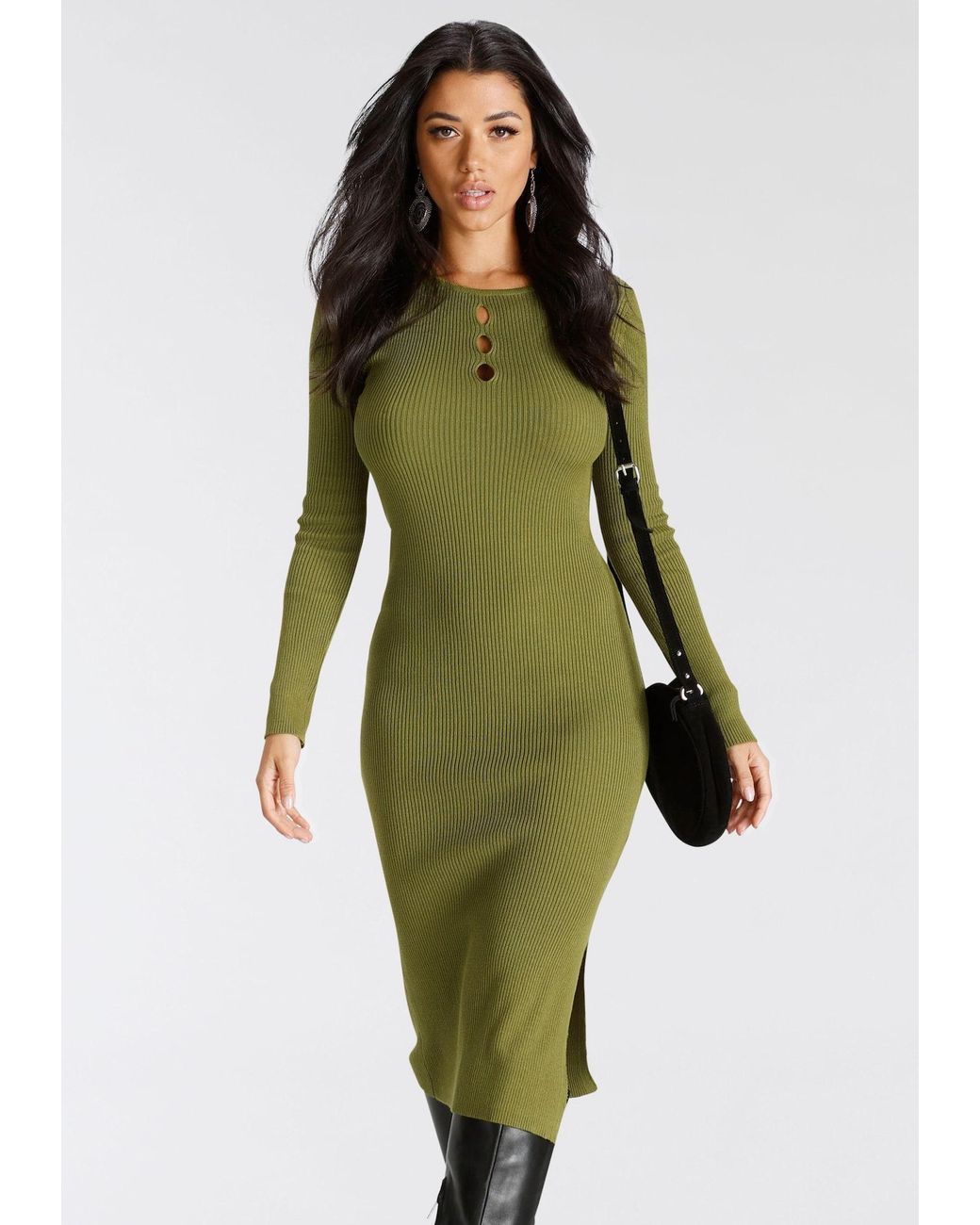 melrose Green Kleid