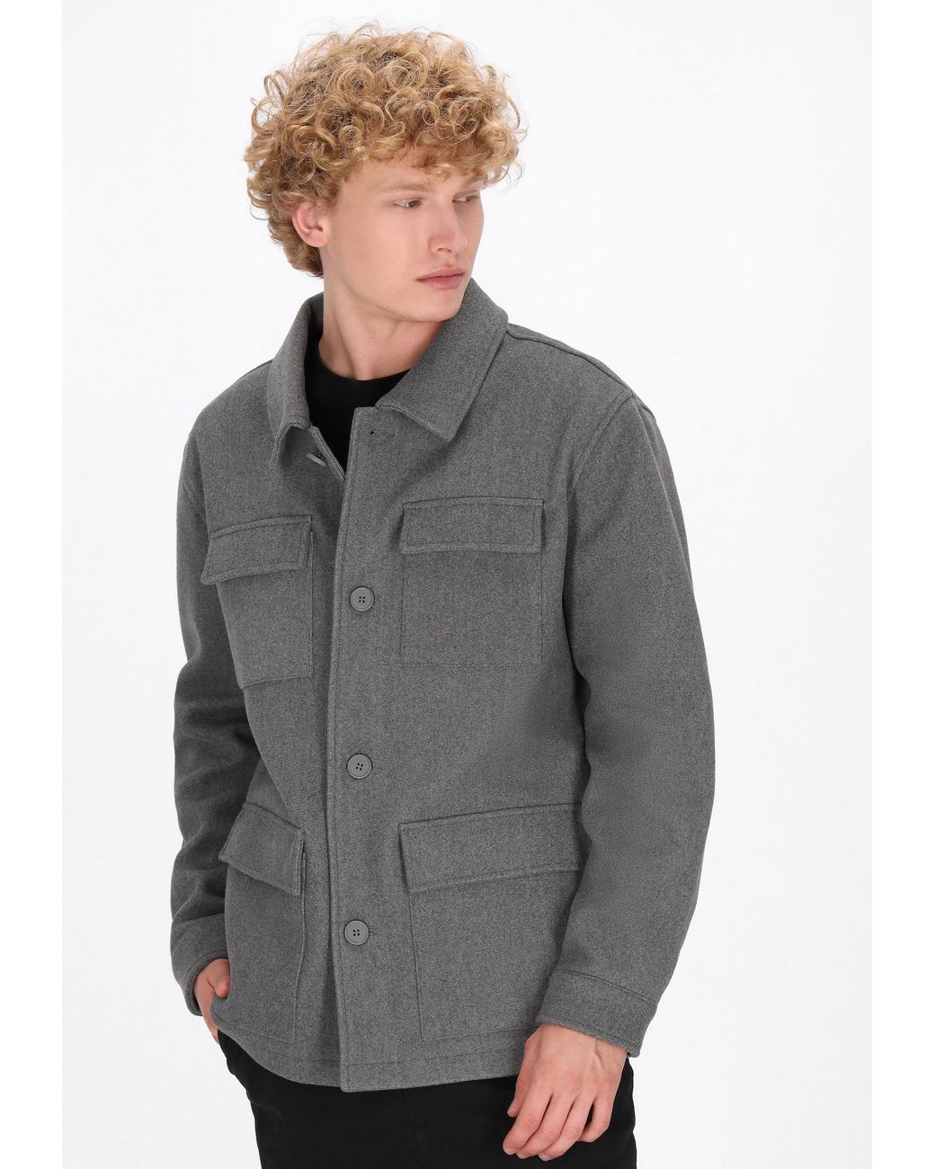 Mo Übergangsjacke in Gray für Herren