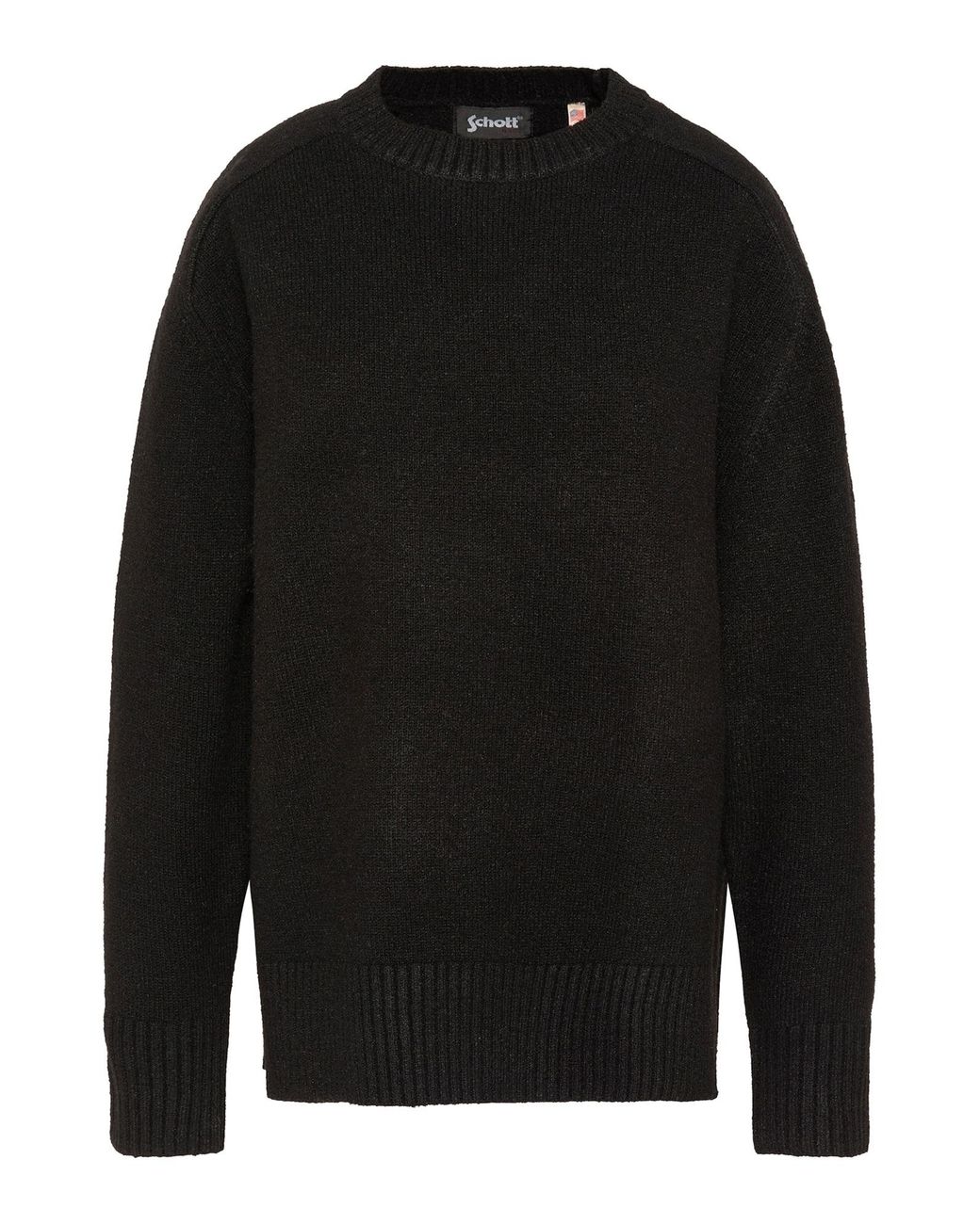 Schott Nyc Black Pullover